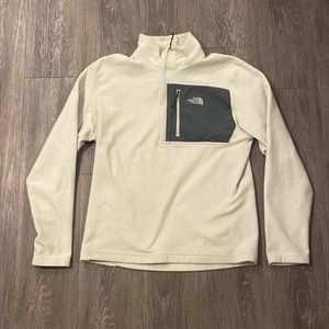 North Face fleece quarter zip Mens Medium